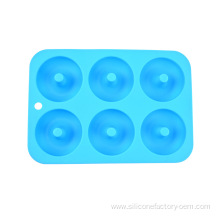 6-Cavity Donut Round Disc Mold for Baking
